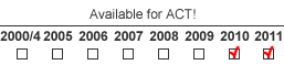 Supported ACT! versions