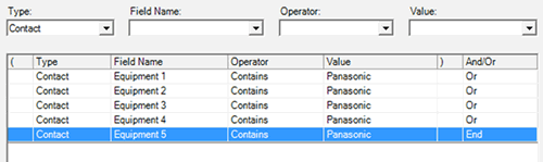 Before interactive Advanced Queries